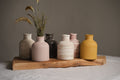 Ceramic Vase Set – 3 Pieces for Living Room