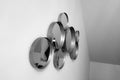 Decorative Round Wall Mirror Set – 5 Pieces