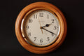 Classic Wooden Wall Clock – Silent Movement